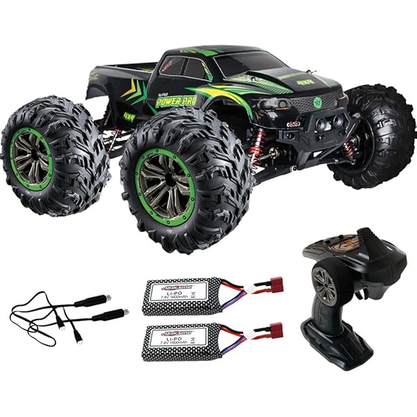Amazon.com: 1:10 Scale RC Truck 4x4 | 48+ kmh Speed [30 MPH] Large
