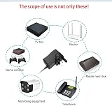 ZZOSRDR 5V 2A Universal Power Adapter with 7 Tips DC Plug Set view 7