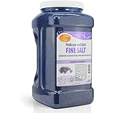 SPA REDI - Detox Foot Soak Pedicure and Bath Fine Salt, Lavender and Wildflower, 128 Oz - Made with Dead Sea Salts, Argan Oil, Coconut Oil, and Essential Oil, Hydrates, Softens and Moisturizes
