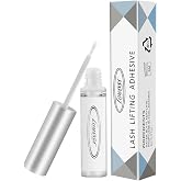 Lomansa Lash Lift Glue 5ml 1PCS, Strong Hold for Lashes &amp; Brow Lamination | Water-Based Lash Lift Adhesive for Silicone Pads; Fast Tack, Precision Brush, Strong Hold, Easy Cleanup; Home Or Salon