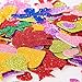 194 pieces Foam Glitter Stickers, EVA Foam Sticker,Star,hand dragonfly and Mini Heart Shapes for DIY Decoration