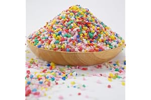 TOYPOPOR 6 lb Decorative Rocks, Mini Rainbow Gravel Pebbles Aquarium Gravel Mixed Color Stones Succulent Cactus Bonsai Gritty Mix Rocks for Top Dressing, Plants, Fish Tank, Lanscaping, Home Decor