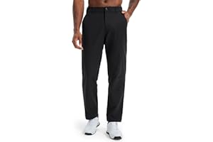 Libin Men's Golf Pants 30"/32"/34" Lightweight Stretch Work Dress Office Travel Slacks Business Casual Trousers