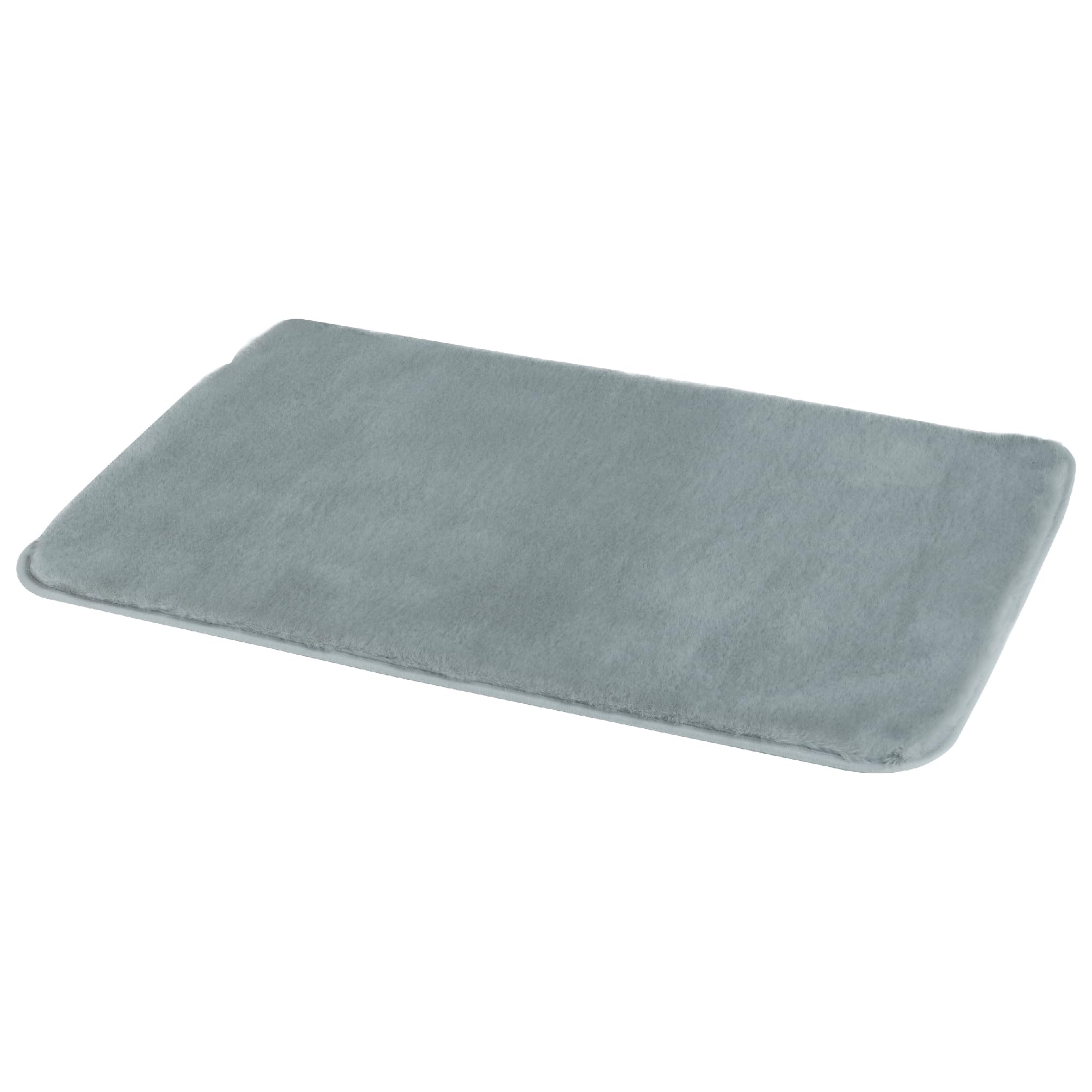 Gedy Fuzzy Bath Mat 80 x 50 cm Grey