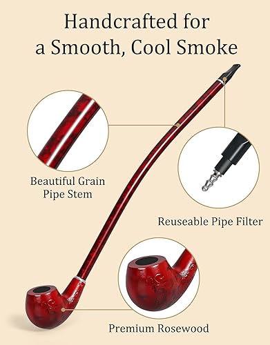 Joyoldelf Tobacco Pipe - Handcrafted 16