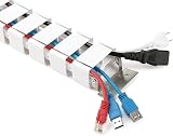 Allcam Cable Spine 1.3m for Height Adjustable Desks Black view 3