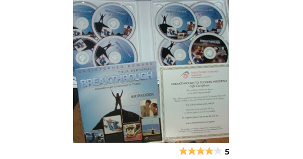 Your Personal Breakthrough Breakthrough To Success In 7 Days Christopher Howard Amazon Com Books