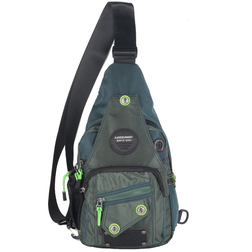 Innturt Nylon Sling Bag Backpack Daypack (C-Blue)