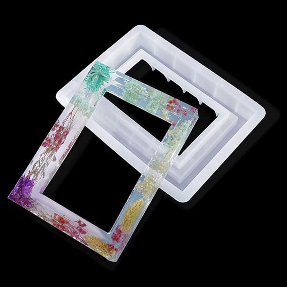 iSuperb Epoxy Resin Mold Rectangle Photo Frame Mold