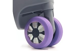 uinhuine 9Pack Luggage Suitcase Wheels Cover Carry on Luggage Wheels Cover for most 8-spinner Wheels Luggage Sets