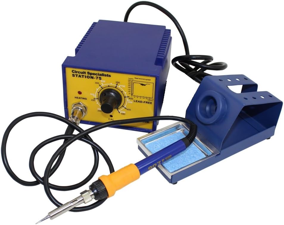 CSI Station75 Temperature Control Soldering Station with Powerful 75W Iron