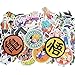 Dragon Ball Z Laptop Stickers 100Pcs Anime Waterproof Stickers for Skateboard Luggage Helmet Guitar
