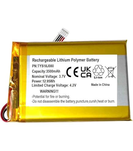 Amazon.com: XINLANTECH 5000mAh Battery Replacement for Vtech