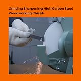 AmaCupid 8" White Aluminum Oxide Grinding Wheel 5/8" Arbor 1" Thick 80 Grit view 4