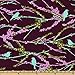 Aviary 2 Sparrows Lilac Fabric