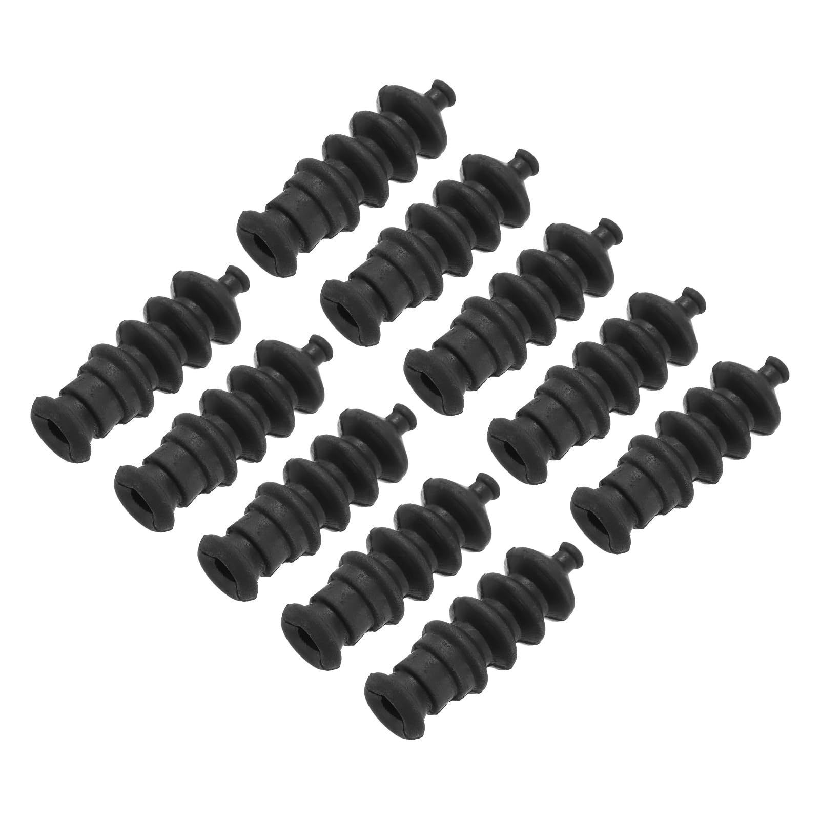 sourcing map 10Pcs 37mm Waterproof Push Rod Rubber Seal Bellow for RC Boat Brushless Electric Boat Car