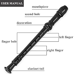 Jasenna Recorder Instrument for Beginner Kids