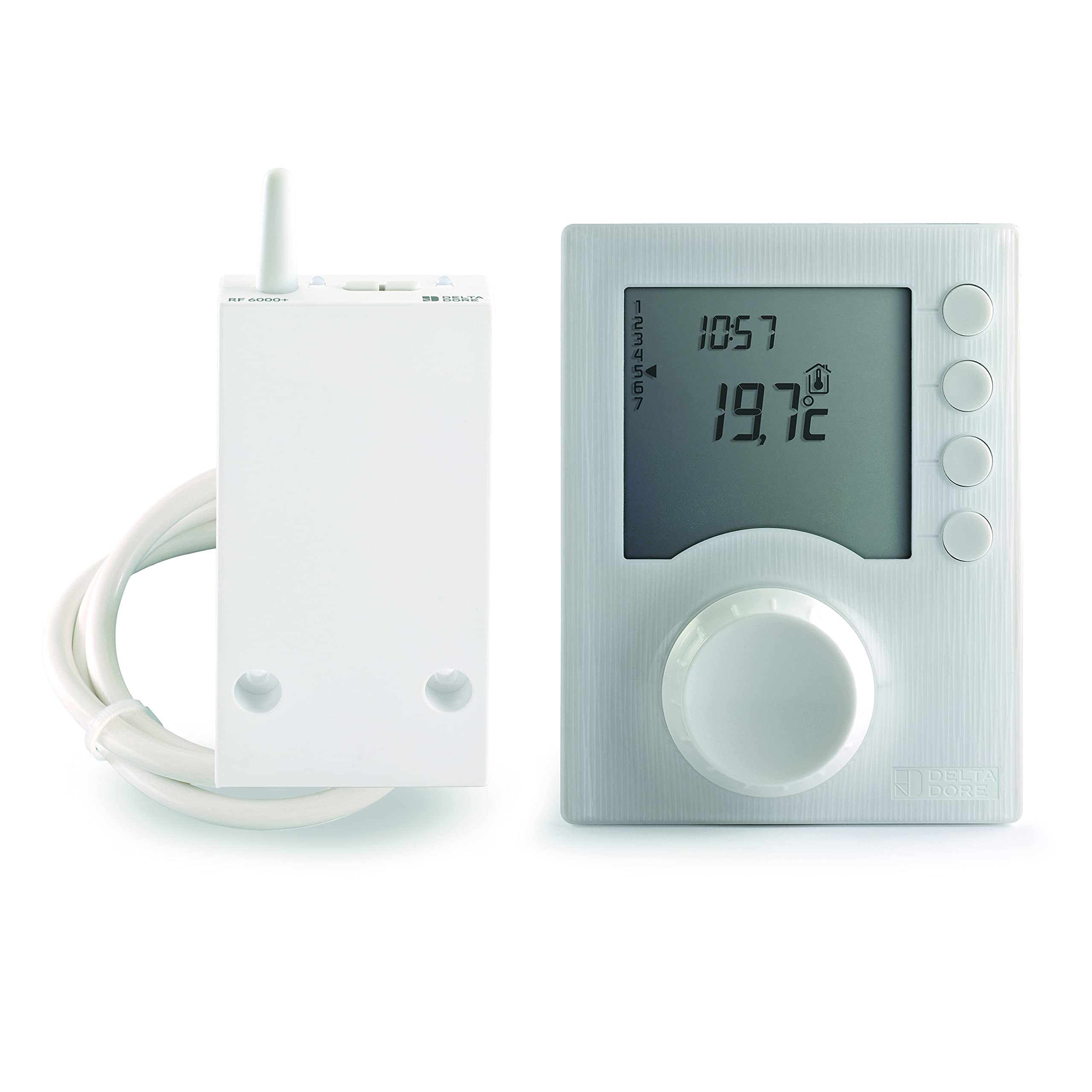 Delta dore Tybox 137+ room thermostat for central heating. Programming | Temperature management - 6053073