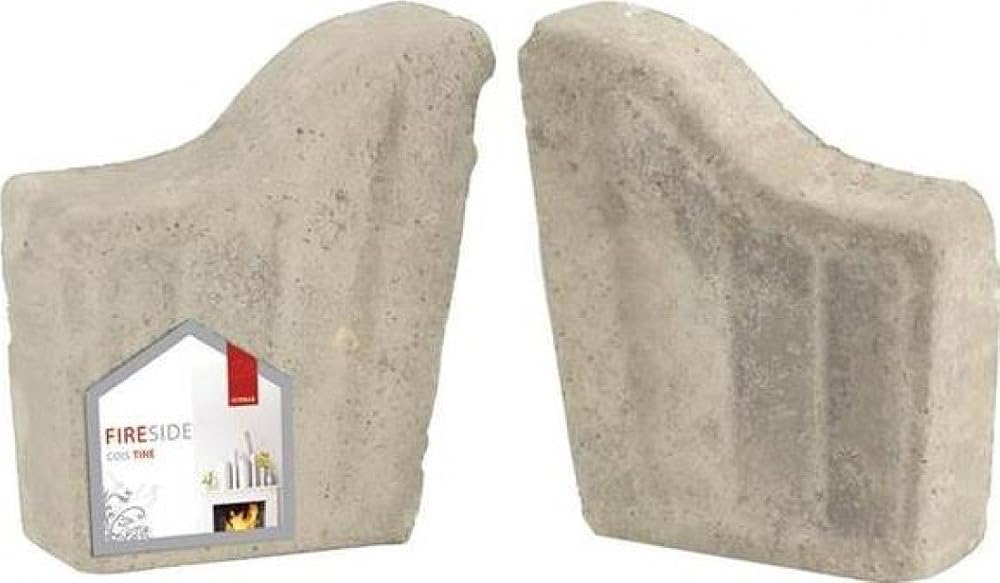 De Vielle Universal Fireplace Side Bricks Set of 2 DOU932000