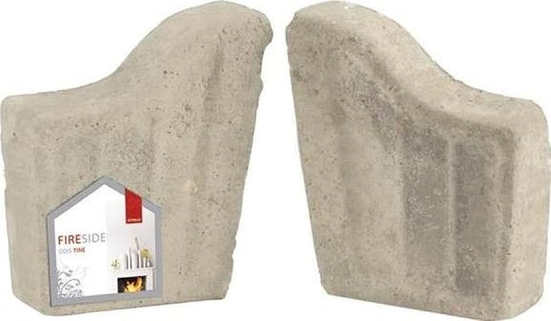 De Vielle Universal Fireplace Side Bricks Set of 2 DOU932000