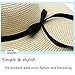 Ronly Women Sun UV Hat Summer Straw Hats Girl Sun Protection Big Brim Beach Hat