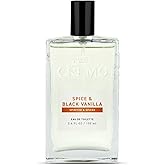 Cremo Cologne For Men - Spice & Black Vanilla Mens Cologne Spray, An Explosion of Vibrant Spices, Dark Woods and Black Vanilla, Multi-Layered Signature Men's Fragrances, 3.4 Fl Oz