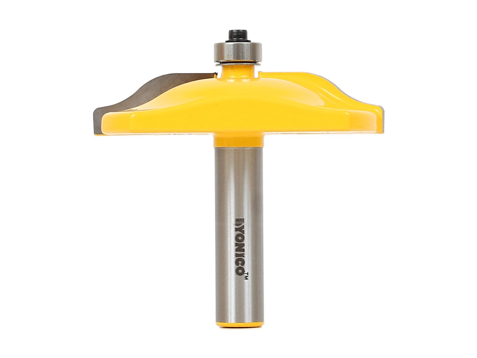 Yonico 12136 - Raised Panel Router Bit, Cove - Diameter: 3", Cutting Depth: 1-1/4" - 1/2" Shank — image 1