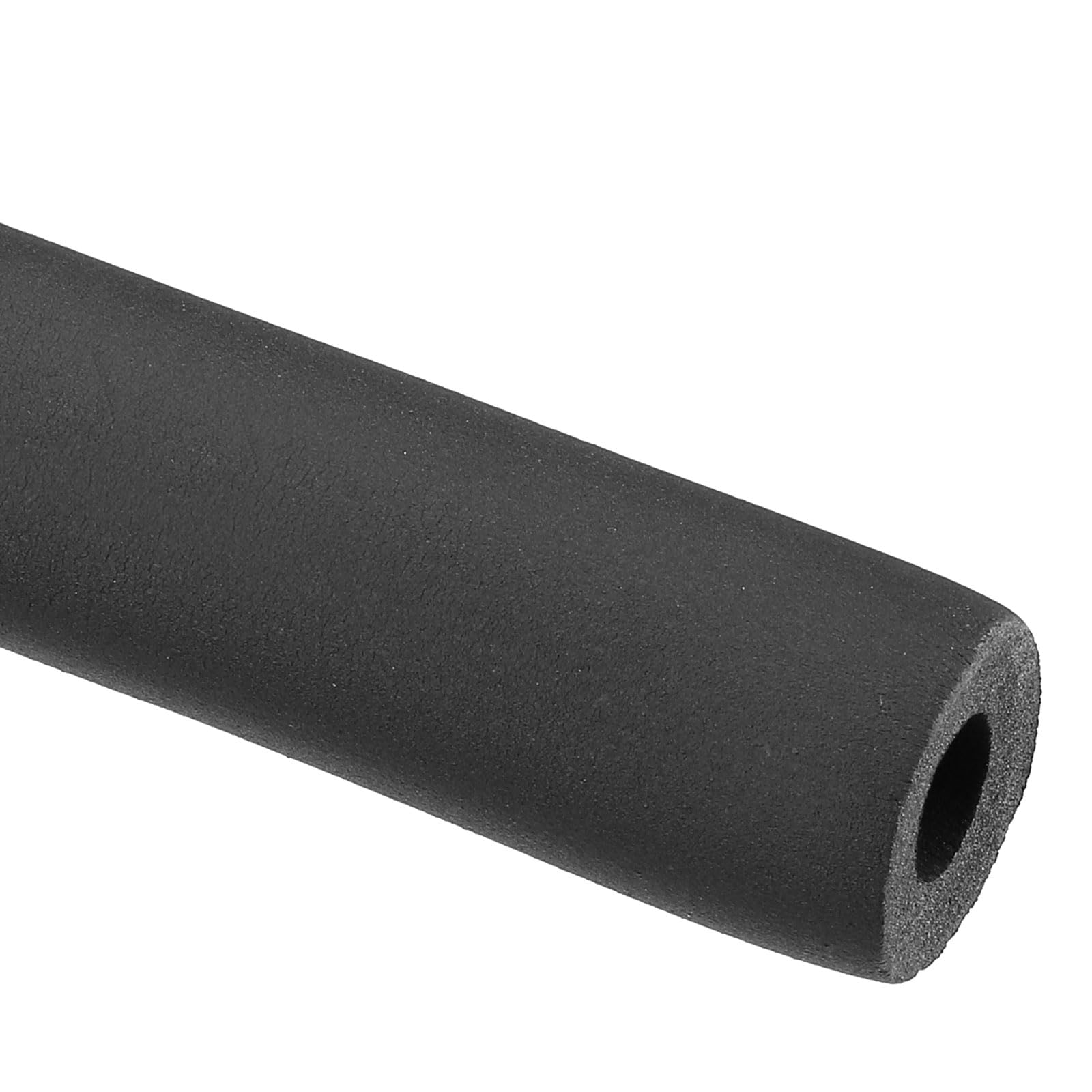 PATIKIL 66.9" L x 5/8" ID x 0.4" T Pipe Insulation Foam Tube, Water Pipe Insulation Tubing Heat Preservation for Plumbing Water AC Pipe Sprinkler Spigot, Black