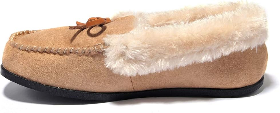 memory foam moccasin slippers