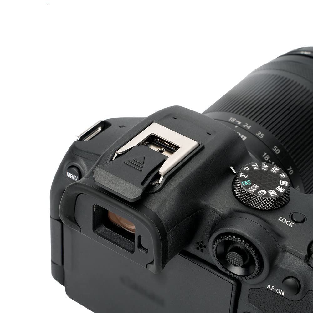 JJC Hot Shoe Cover Cap Protection for Canon EOS R10 R7 R3 R5C Shoe Mount Contacts, Replaces Canon ER-SC2 Shoe Cover