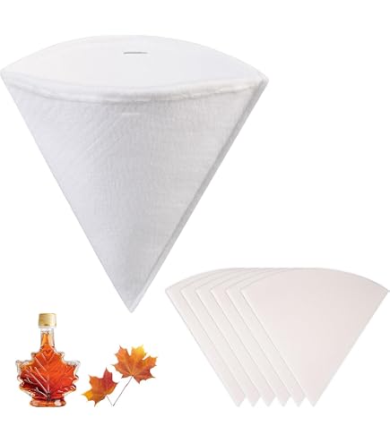 Winco FF-10 Filtro Per Friggitrice, Supporto In Nylon, Diametro 20,3 Cm, Altezza 19,1 Cm