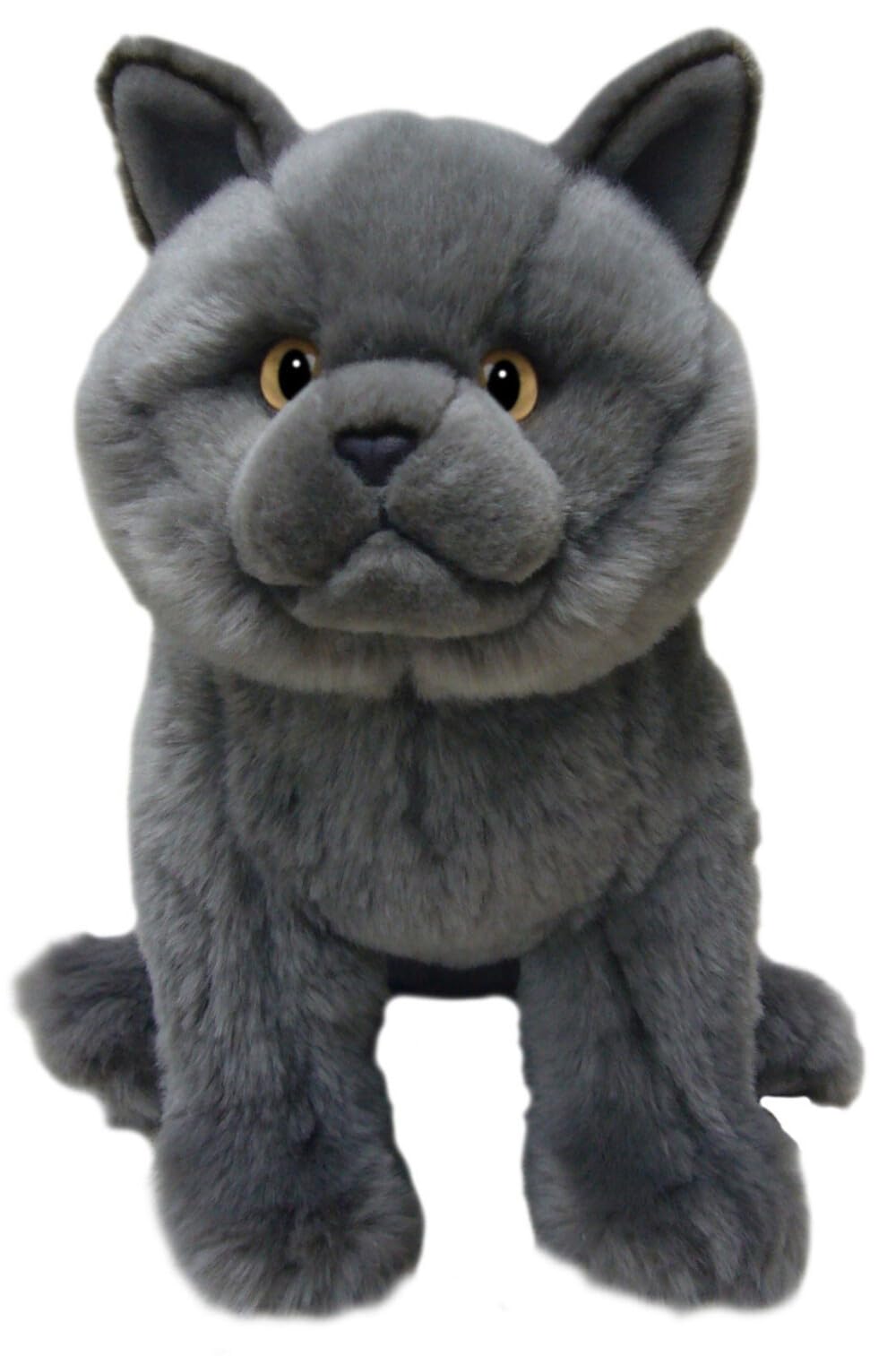 Faithful Friends Collectables Plush/Soft Toy Cat - BRITISH BLUE CAT - Floppy Soft Cuddly Toy 12 Inch…