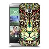 Head Case Designs Kitten Aztec Animal Faces Protective Snap-on Hard Back Case Cover for HTC One M8
