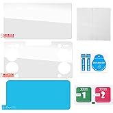 Sinbana 2pcs Screen Protector for AYN THOR Handheld Console | Tempered Glass Anti-Scratch Screens Cover with Alcohol Wipe Dust Removal Stickers Microfiber Cloth (Upper + Lower Screen)