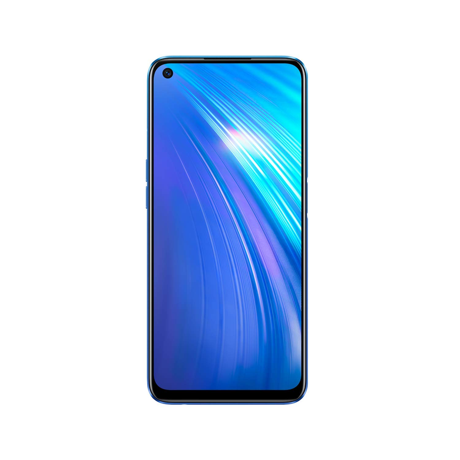 realme 6-8GB+128GB, NFC, 6.5" Ultra smooth display, Sim Free, 64MP AI Quad Camera, UK version - Comet Blue