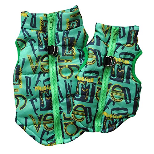 Cat Dog Coat Jacket Pet Supplies Clothes Winter Apparel Puppy Costume Autumn Winter Dog Rabbit Pig Thickened Small Dogs Pig Sweatshirt Dog Outfits Dogs Shirts Puppy Sweater Pet Coats (Green, S)