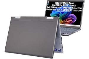mCover Case ONLY Compatible for 2025-2026 14" Dell 14 Plus 2-in-1 DB04250 / DB04255 Windows Laptop PC (NOT Fitting Any Other 