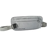 Eagle Creek Undercover RFID Money Belt – Slim Travel Waist Pouch with RFID Blocking – Secure Passport, Cards & Cash – Adjusta