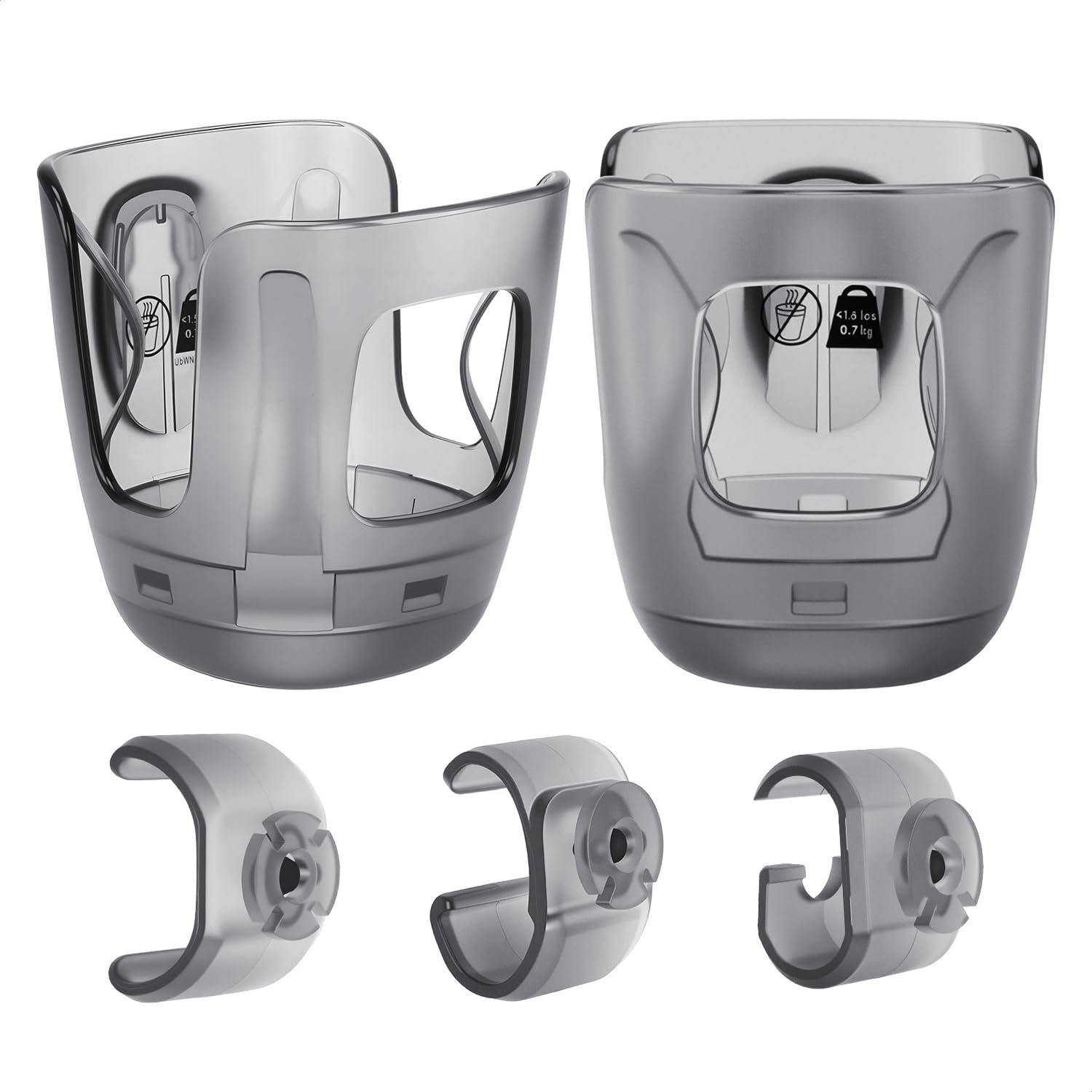 Photo 1 of 2 Pack - Stroller Cup Holder, Baby Cup Holder Compatible with UPPAbaby Vista, Cruz and Minu Strollers – Fits Most Cup Sizes, Quick-Release Design