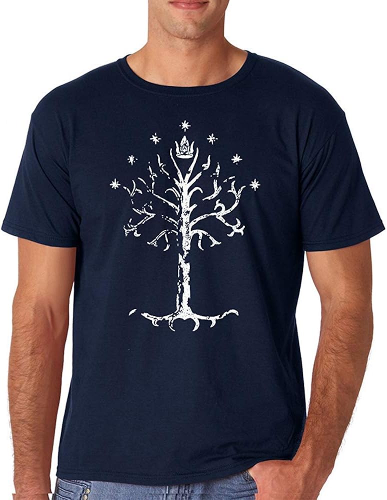 Aw Fashion's The White Tree of Gondor - Lord Ring Inspired Premium Men's T-Shirt: Amazon.co.uk 