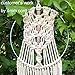 Macrame Cord 4mm X 100m(109 yd) 4 PLY Natural Virgin Cotton Natural Color Macrame Wall Hanging Plant Hanger Macrame Swing Chair Boho Dream Catcher DIY Craft Making Knitting Rope 3mm 4mm 5mm (4mm)