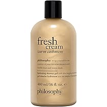 philosophy fresh cream warm cashmere hydrating shower gel