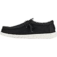 Hey Dude Wally Stretch Canvas | Men's Shoes | Men Slip-on Loafers | Comfortable & Lightweight