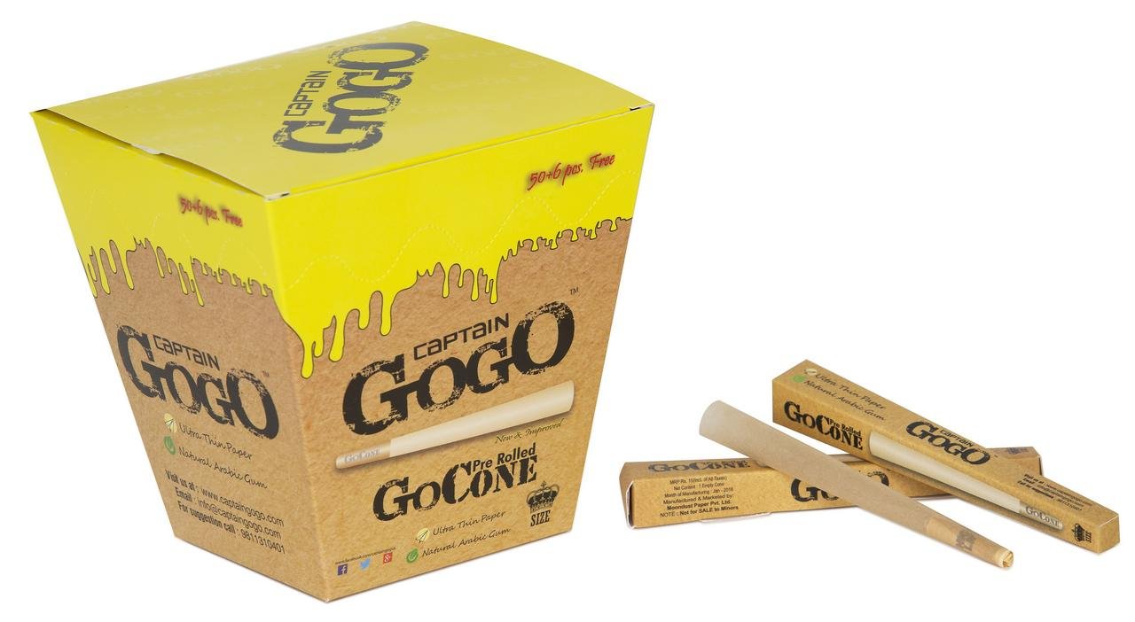 Buy Captain Gogo Gocone Unbleached Brown Pre Rolled King Size Box Of 50 6 Cones Online At Low Prices In India Amazon In Buy Captain Gogo Gocone Unbleached Brown Pre Rolled King Size Box Of 50 6 Cones Online At Low Prices In India Amazon In