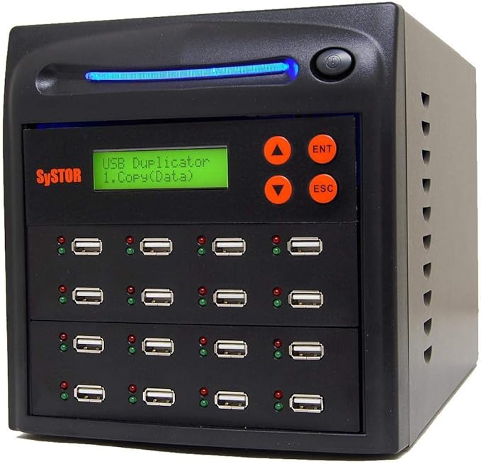 SySTOR 1 to 15 Multiple USB Thumb Drive Duplicator/USB Flash Card