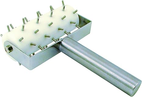 Amazon Com Update International Rd 5 Stainless Steel Pizza Roller Docker 8 Inch Silver Kitchen Dining