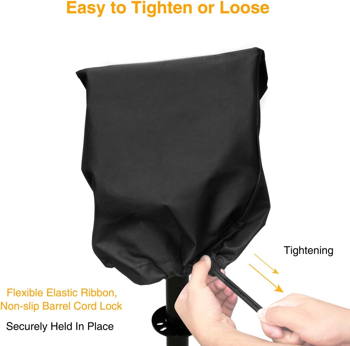 NORSMIC Electric Tongue Jack Cover, 600D Polyester Fabric Electric Tongue Jack Protective Cover for RV/Trailer/Camper Trailer Jacks (Universal Size 13.6’’×10.2’’×5.1’’ H xWxD): Automotive