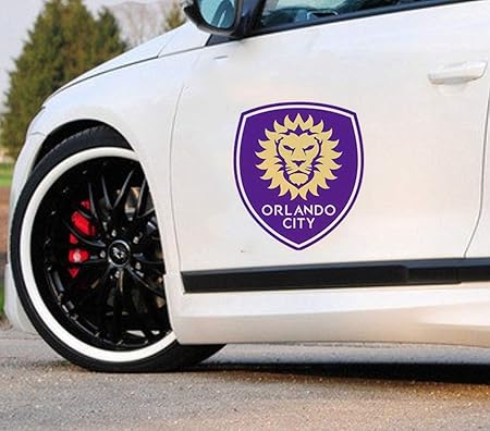 Autocollant De Voiture 25cm Orlando City Fc Team Logo Car Styling