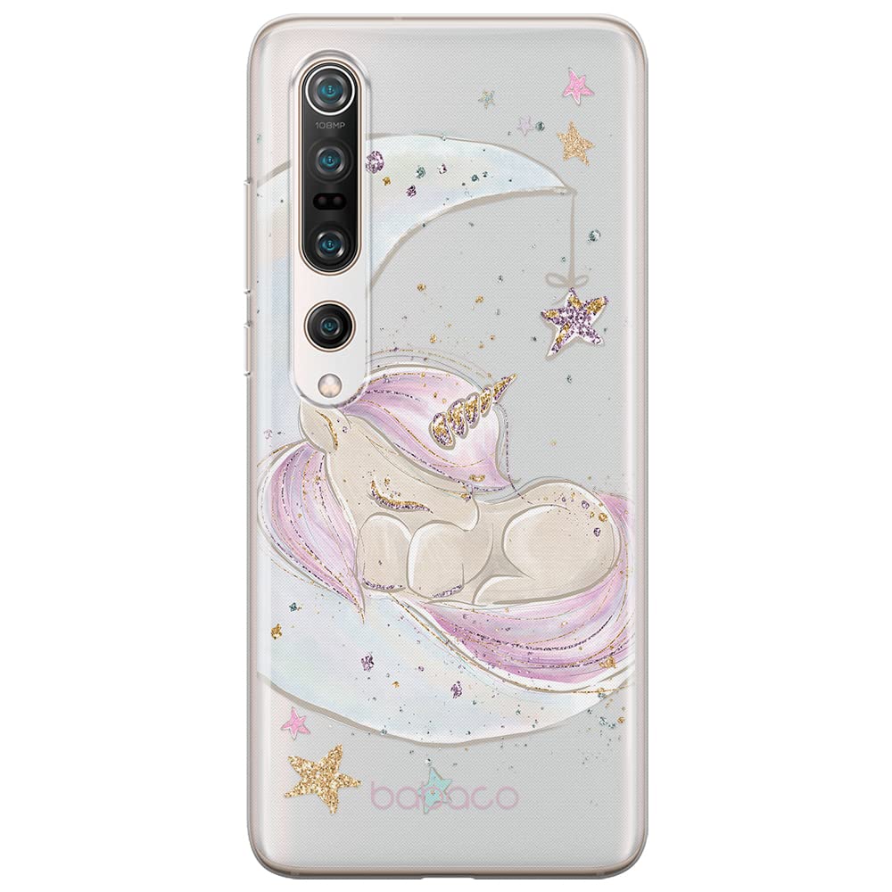 Babaco ERT GROUP mobile phone case for Xiaomi MI 10 / MI 10 PRO original and officially Licensed pattern Unicorn 003 optimally adapted to the shape of the mobile phone, partially transparent