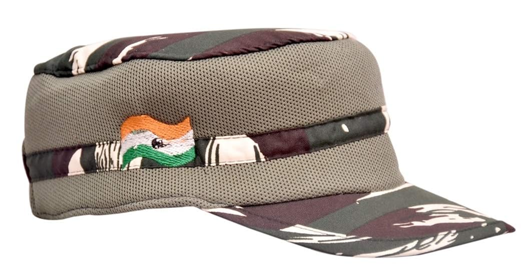 Solid Green Colour Army Cap for Men I Women